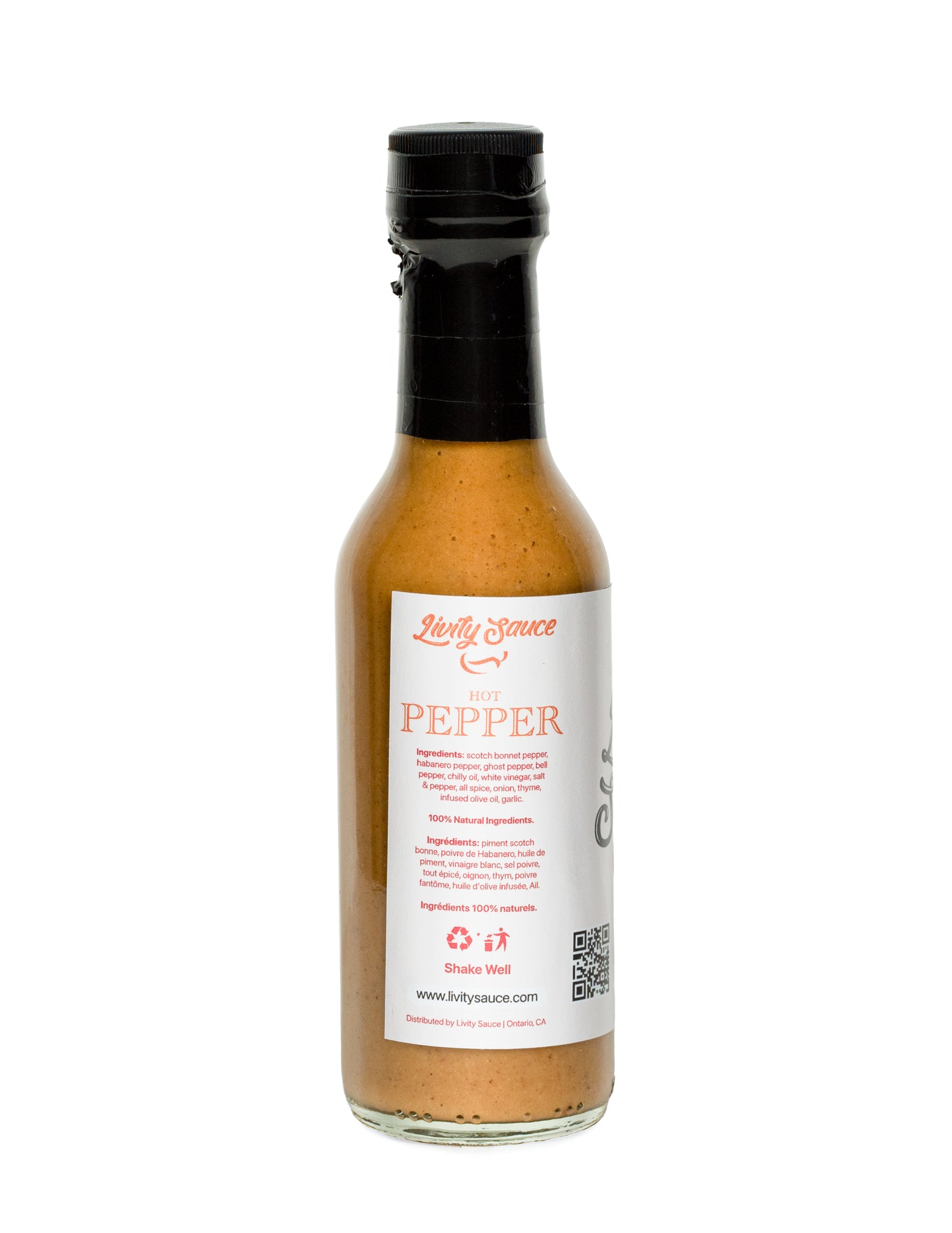 Livity Hot Pepper Sauce