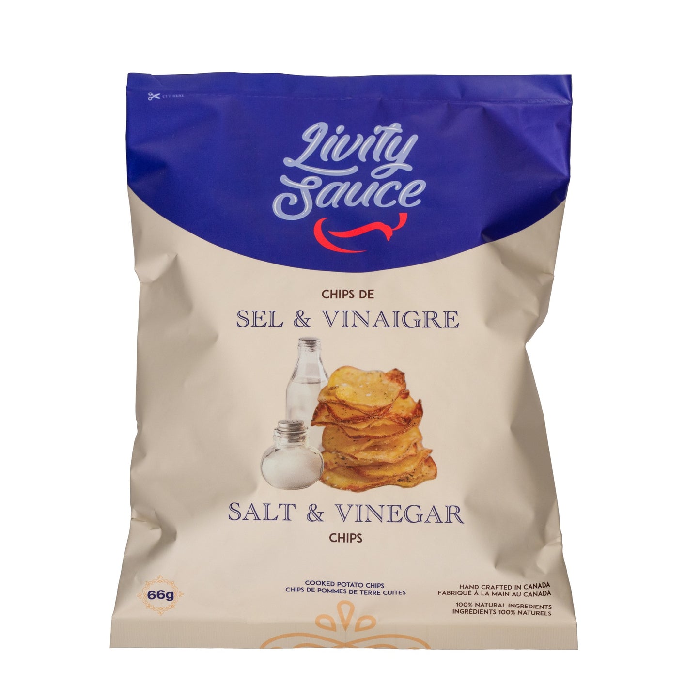 Livity Salt & Vinegar Chips