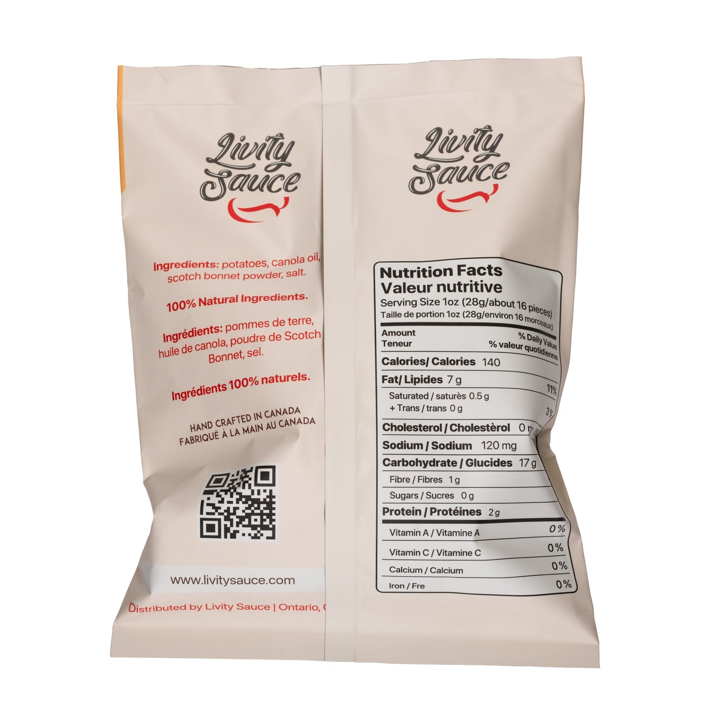 Livity Scotch Bonnet Chips